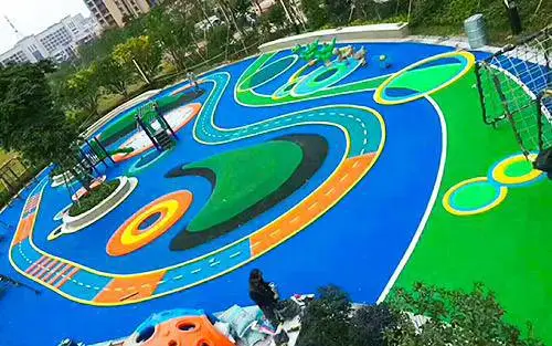 溧水室内外地胶都有的专业溧水小区陶瓷防滑路面