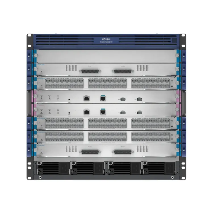 锐捷RG-S7808C-V2以太全光网络核心交换机时光主机