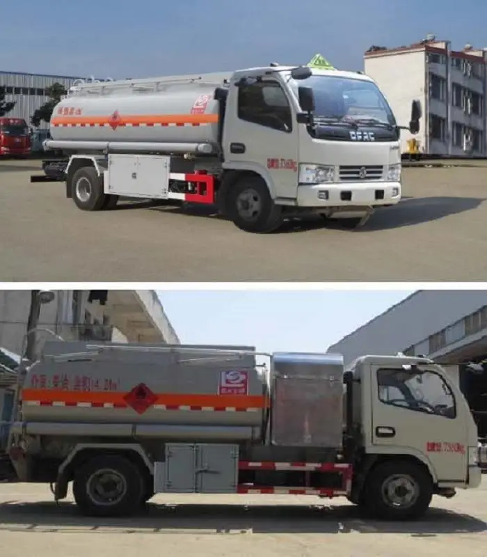 广西来宾金秀厂价直销铝合金油罐车5至8吨加油车 运油车
