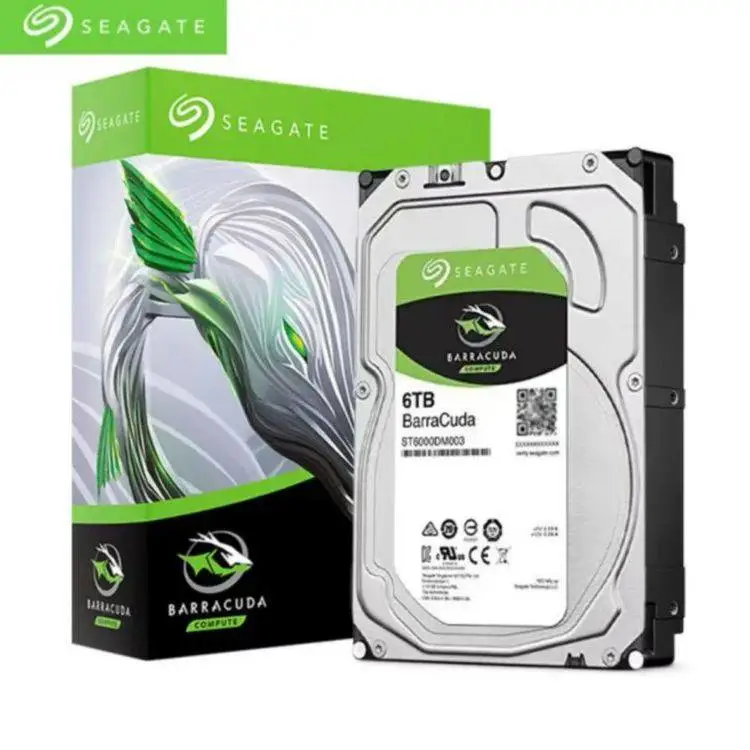希捷 SEAGATE 台式机机械硬盘 酷鱼SATA3接口 3.5英寸 6TB ST6000DM003