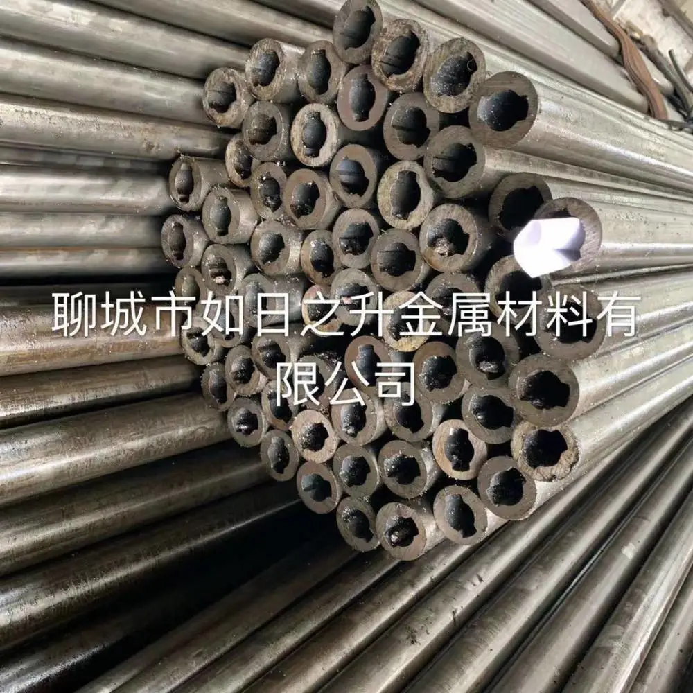 吉林外圆内六方钢管 内六棱圆管 精密内六方异型钢管 花键钢管 冷拔六棱钢管