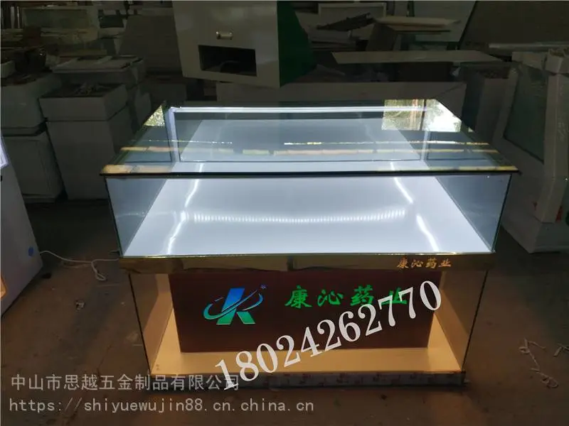 vivo手机柜台美容院吧台柜前台正品老人智能手机柜展示