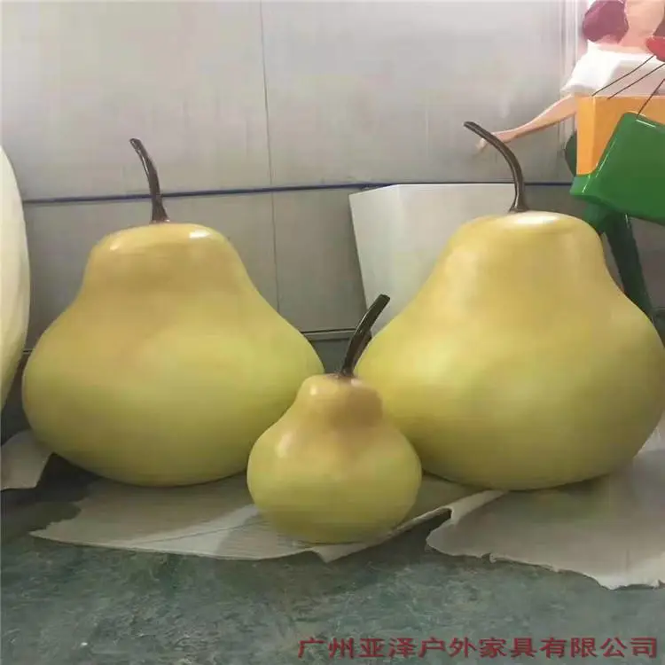 泉州 生态园仿铜人物挂件 商场树脂道具摆件定制 大型蔬菜玻璃钢雕塑