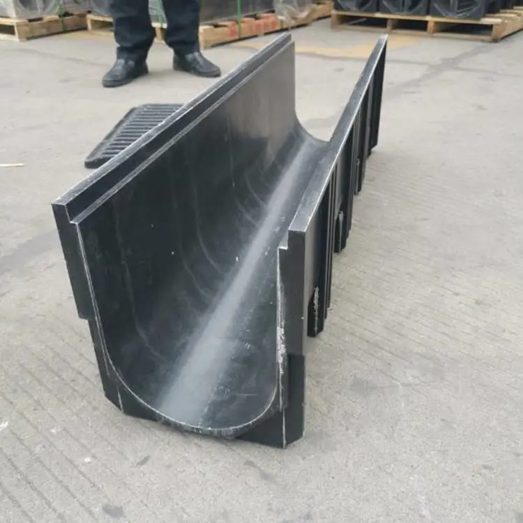 复合树脂排水沟渠 树脂混凝土成品排水沟 线性排水沟u型槽 浩钰