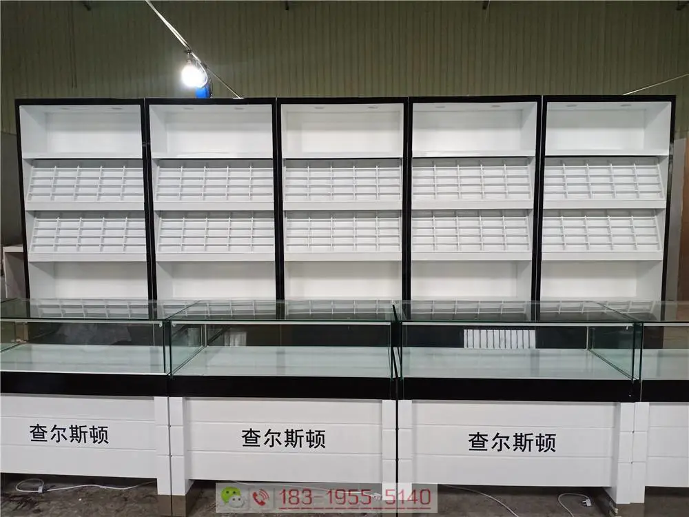 江苏宿迁***翡翠手表玻璃柜/眼镜店货架眼镜柜台采购工厂