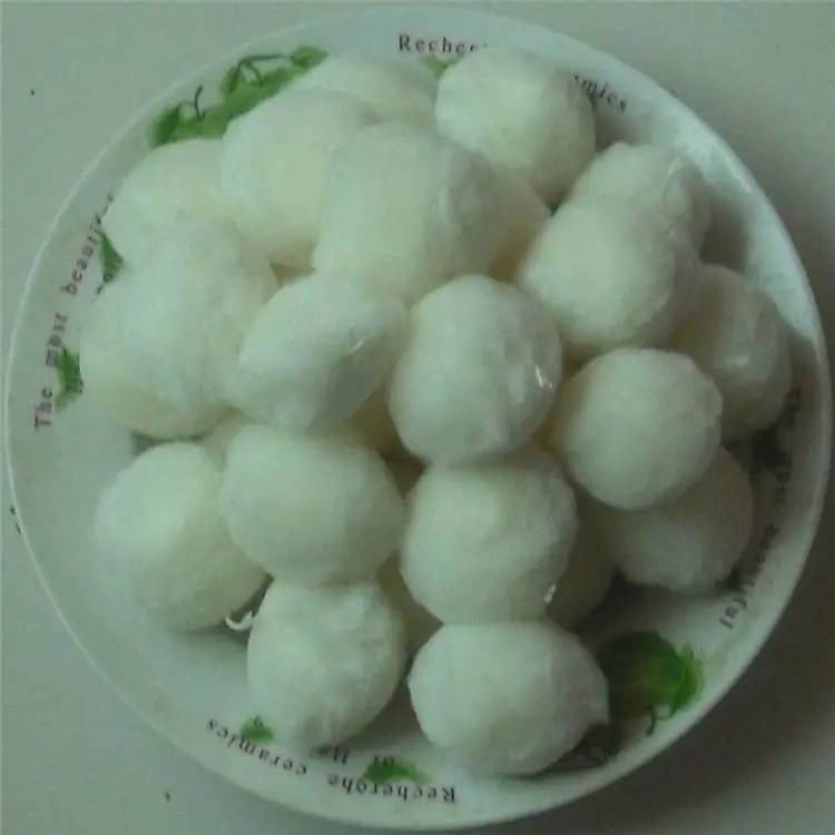 嘉兴 荣茂纤维球 30mm40mm50mm60mm纤维球填料一手货源欢迎选购