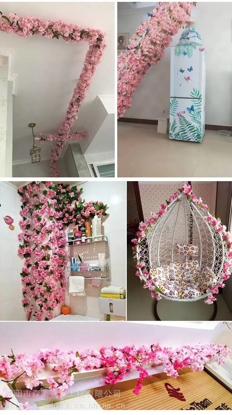 家居装饰仿真紫藤花仿真紫藤花森美仿真花藤