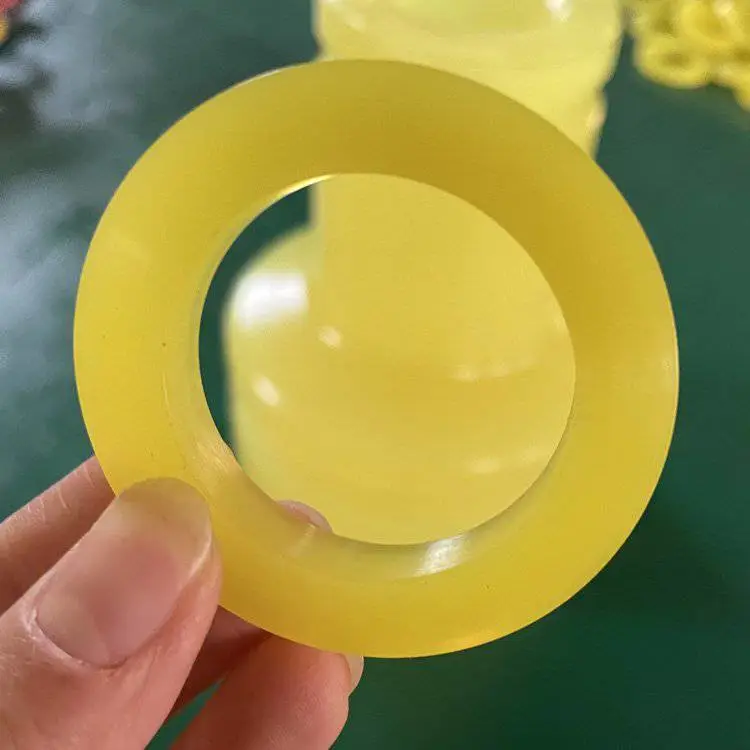 抗磨优力胶轴套 牛筋减震胶垫 聚氨酯垫块 PU优力胶垫块
