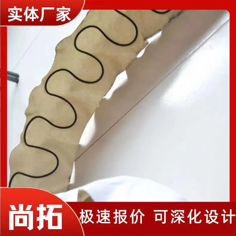 pvc软式透水管 弹簧半圆排水管 排水性好支持定制 环向导水管 尚拓