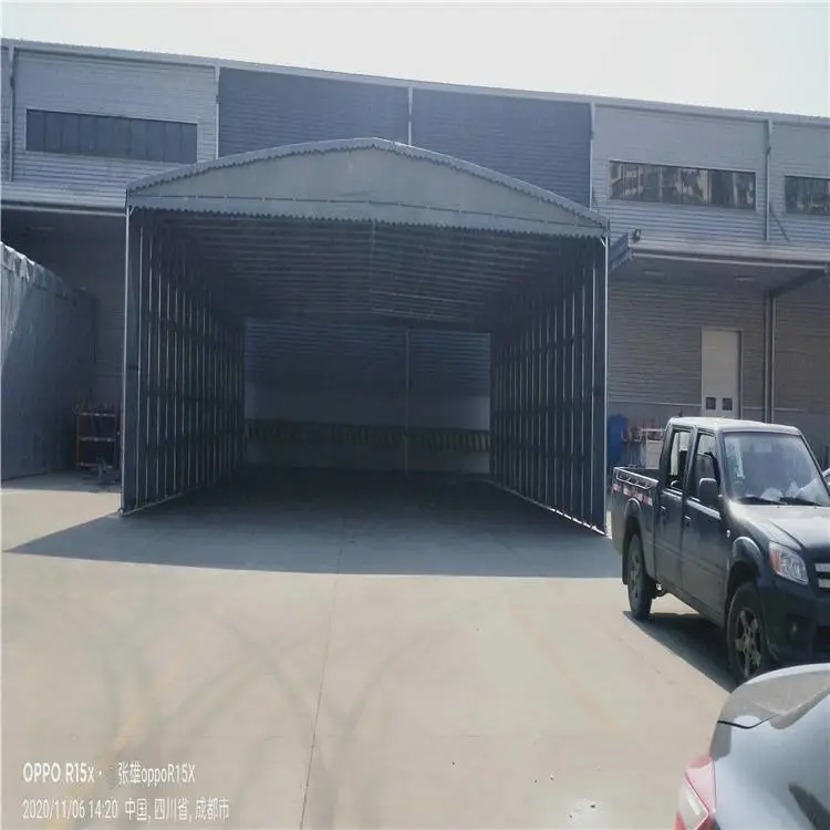 盐城响水 仓库挡雨棚 移动遮雨棚 专业工程资质