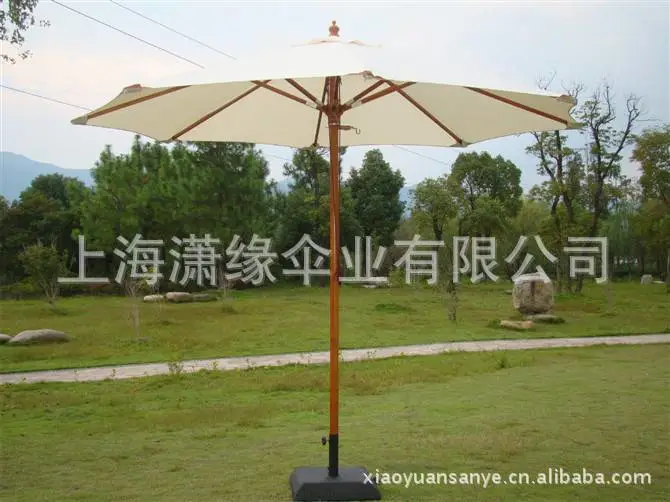 木中柱伞