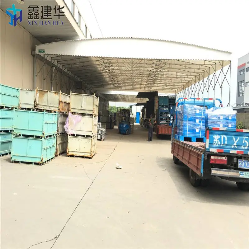 北京楼顶伸缩棚伸缩遮雨棚定做