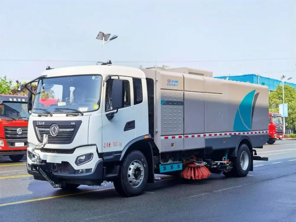 零排放18吨洗扫车 市政道路高效保洁车 大吨位环卫清洁利器