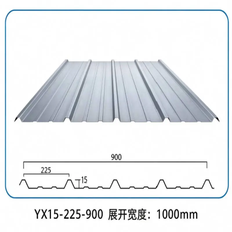 墙面彩钢瓦YX15-225-900型宝钢彩色涂层钢带彩涂卷
