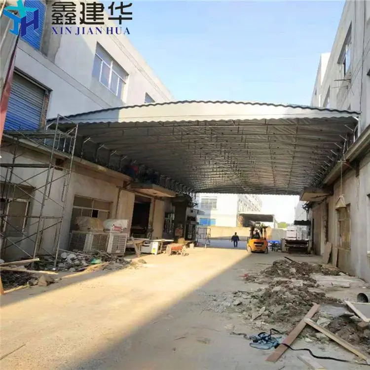 广东汕头 网球场遮阳篷 工业大型仓储棚 价格优惠