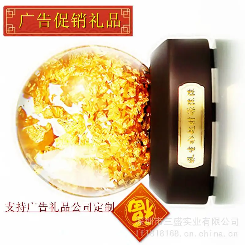 旅游纪念品工艺礼品 标志性建筑商务礼品内雕水晶球加工定制