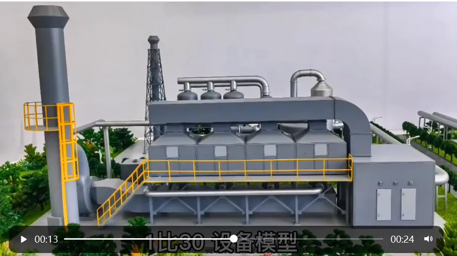智慧化工沙盘 数字化厂区管控展示模型