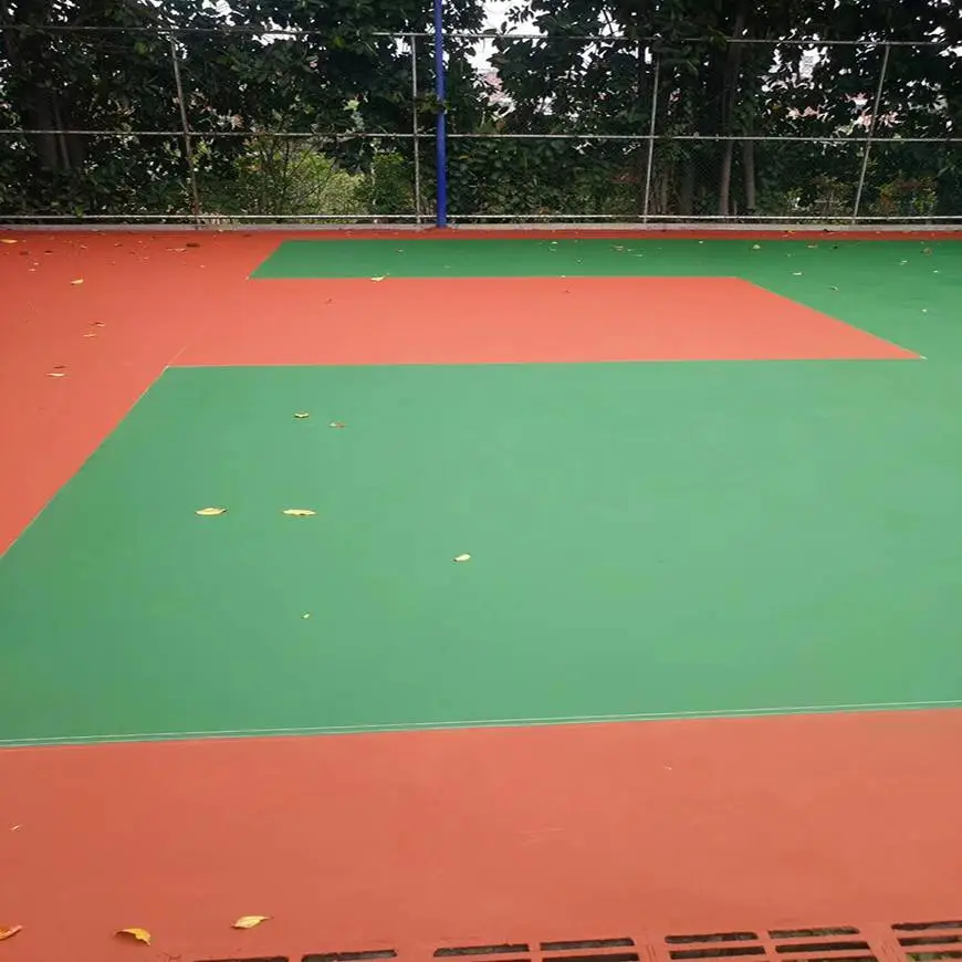 九江硅pu篮球场 九江篮球场施工价格 篮球场塑胶地
