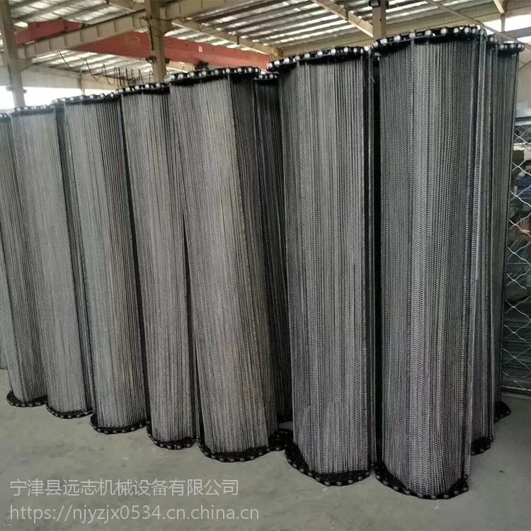 远志机械易清洗耐高温网带玻璃厂不锈钢输送网链菱形网带量大优惠