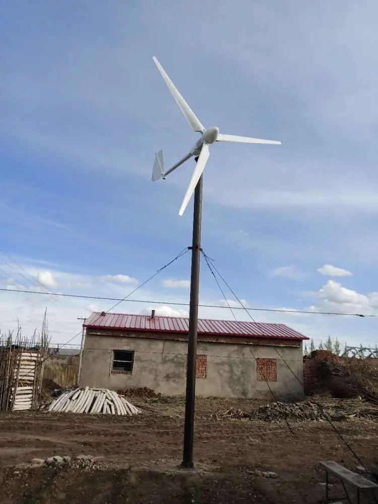 晟成厂家供应沈阳5kw并网风力发电机5000w小型风力发电机