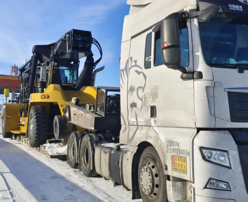 中国至哈萨克斯坦卡拉干达公路运输变压器门到门运输