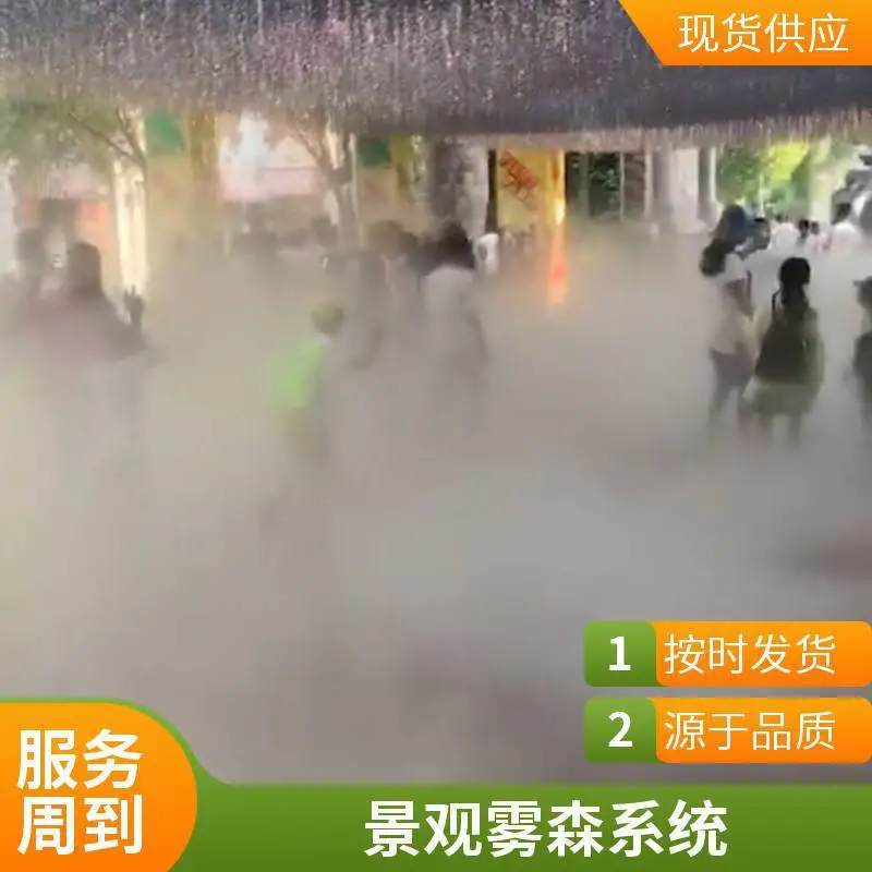 人造雾景观系统 大型游乐场 水雾造景 打造迷雾森林 喷雾工程 远程控制