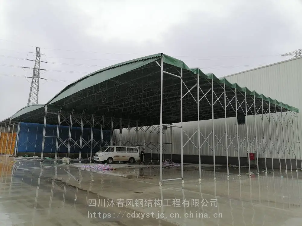 德阳市 伸缩雨棚 钢结构-在线预约