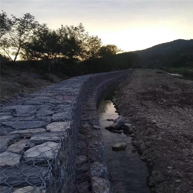 浙江路桥堤坝石笼网gabionwang石笼大全