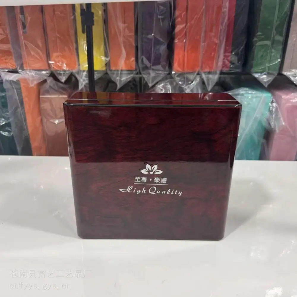 木盒加工厂 茶叶实木盒 木盒定制厂家 米醋木盒包装龙港木盒厂