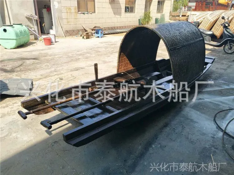 4米乌篷船 仿古色7