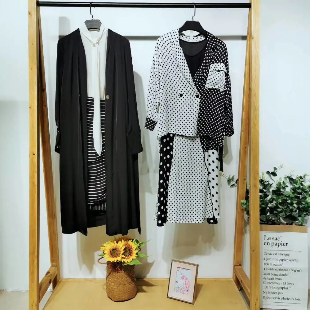 品牌折扣女装 出水芙蓉 简约2020年春夏系列品牌【凯伦诗】实体店批发拿货