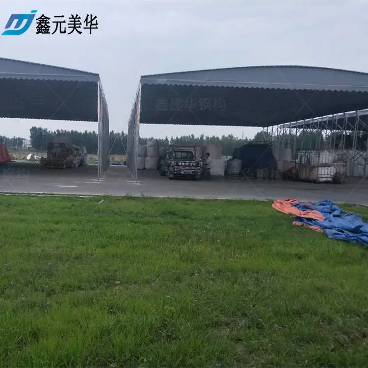临沧伸缩式电动防违建雨篷自动伸缩蓬(篷布)不同材质的特点