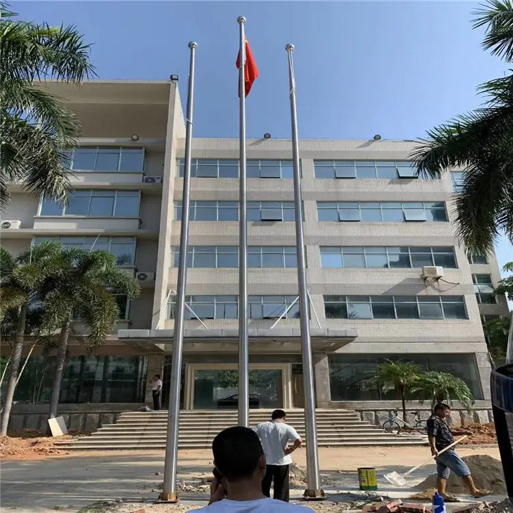 新款 304旗杆 石家庄锥形旗杆