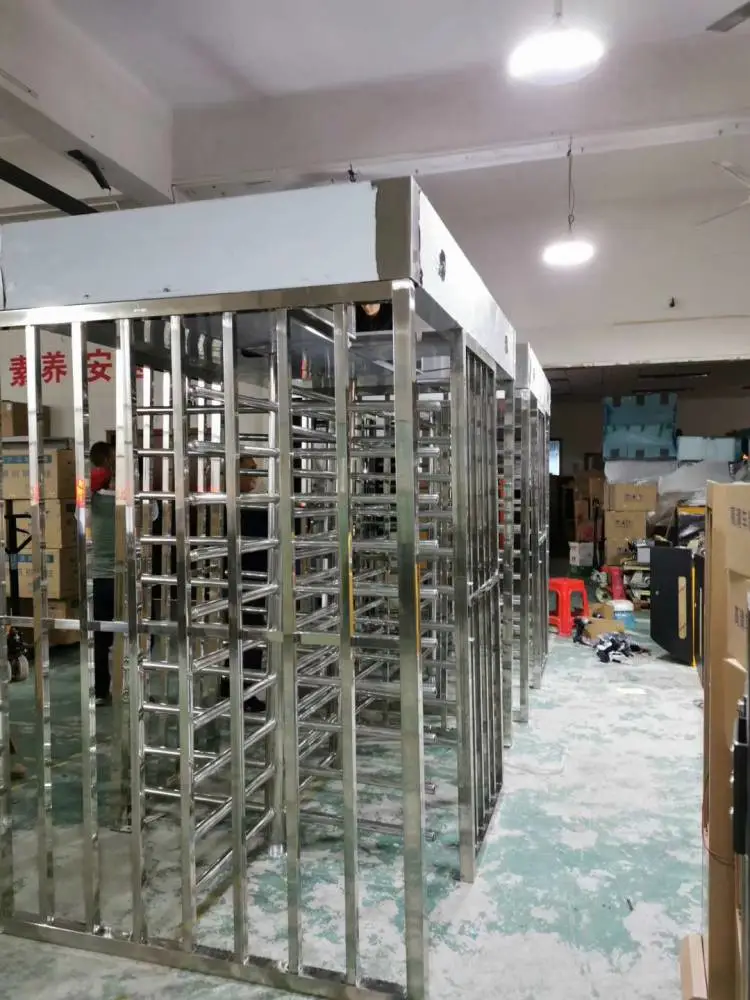 广东韶关全高十字转闸 门禁转闸供应商 人脸识别闸机智通