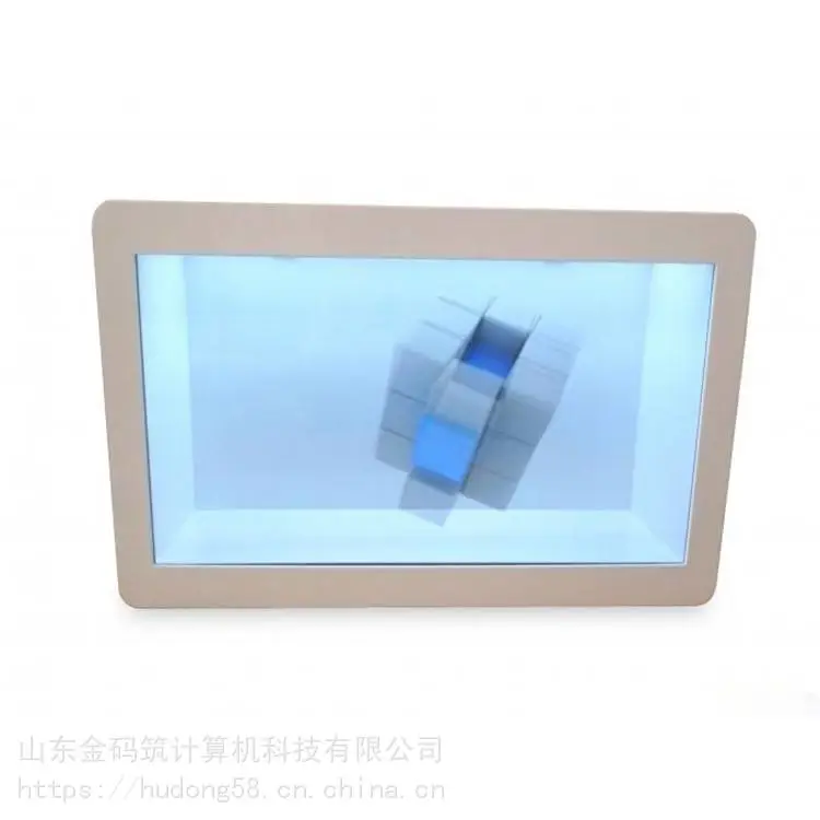 河北省衡水市 65寸透明展示柜 立式透明屏展示柜 生产批发 金码筑