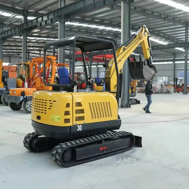 履带式小型挖掘机 20微型挖掘机 先导操作小型挖掘机