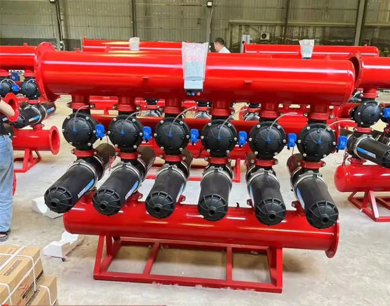 明投全自动叠片过滤器 园林绿化灌溉专用 反冲洗高效