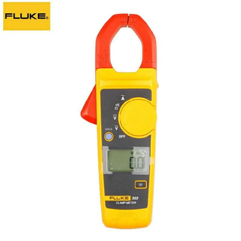 福禄克FLUKE303交流钳形表 F305钳型电流表 高精度数字钳形万用表