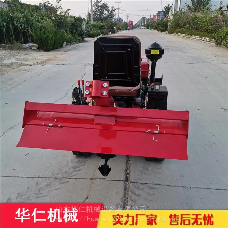 履带旋耕机 小型履带拖拉机 35马力履带拖拉机 多种使用功能