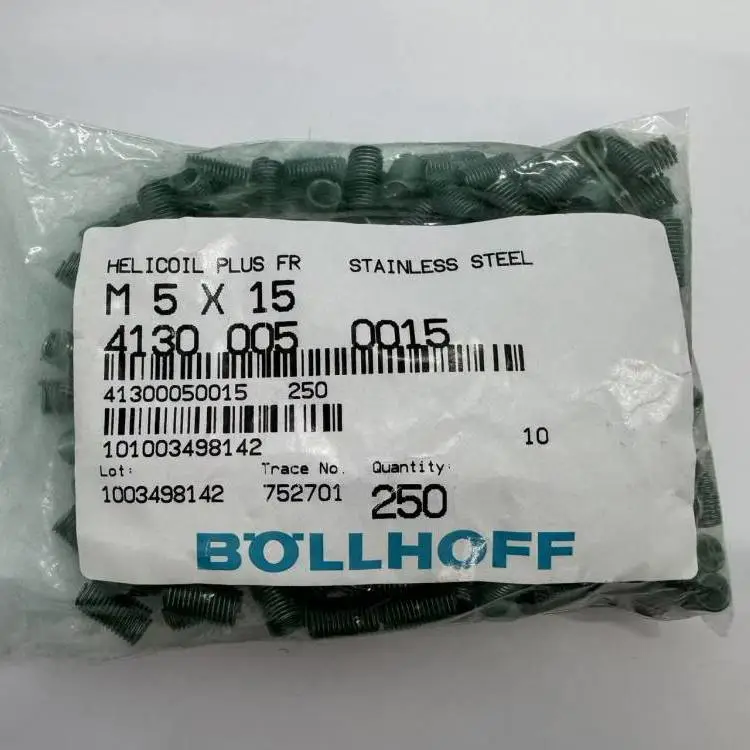 BOLLHOFF博尔豪夫绿色涂层螺套_不锈钢材质普通款_41300050015