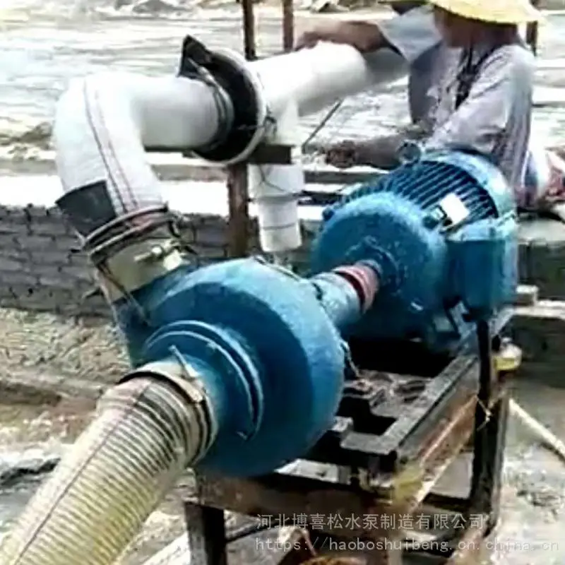 浩博水泵 卧式抽沙泵 抽沙机 小型抽沙泵 抽沙水泵 柴油机吸砂泵 吸沙泥浆泵