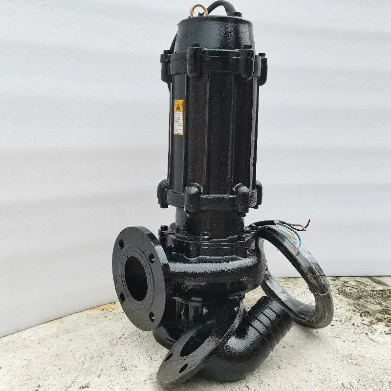 惠沃德铸铁污水泵 25JYWQ8-22-1.1自动搅匀潜水泵1.1KW