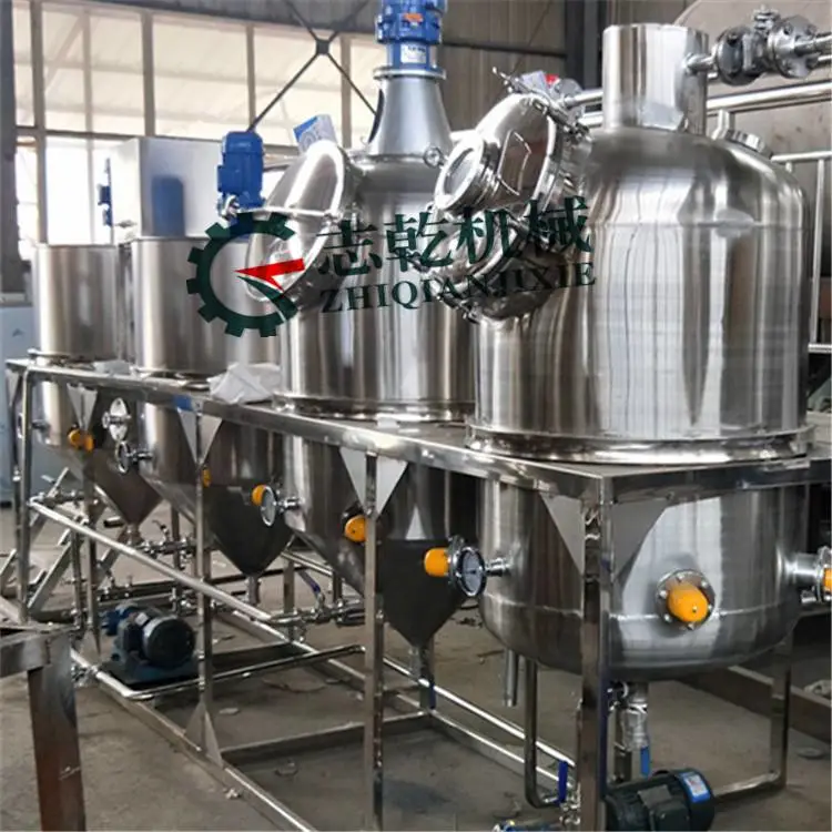 食用油SC标准生产线设备 棉籽油加工设备 油脂精炼成套设备多少钱