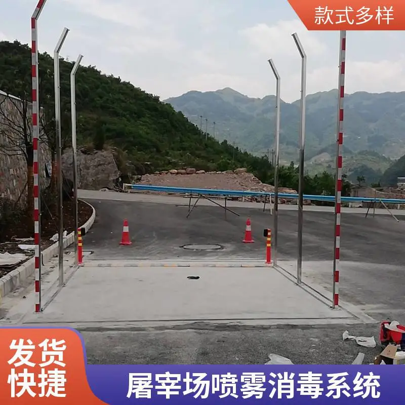 食品车间智能喷淋消杀设备 空气净化消毒 全自动 可定制尺寸