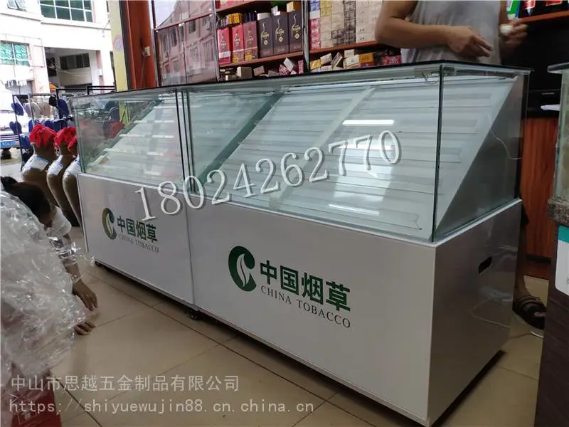 烟柜展示柜子小型烟酒展柜货架置物架挂墙展示架商用
