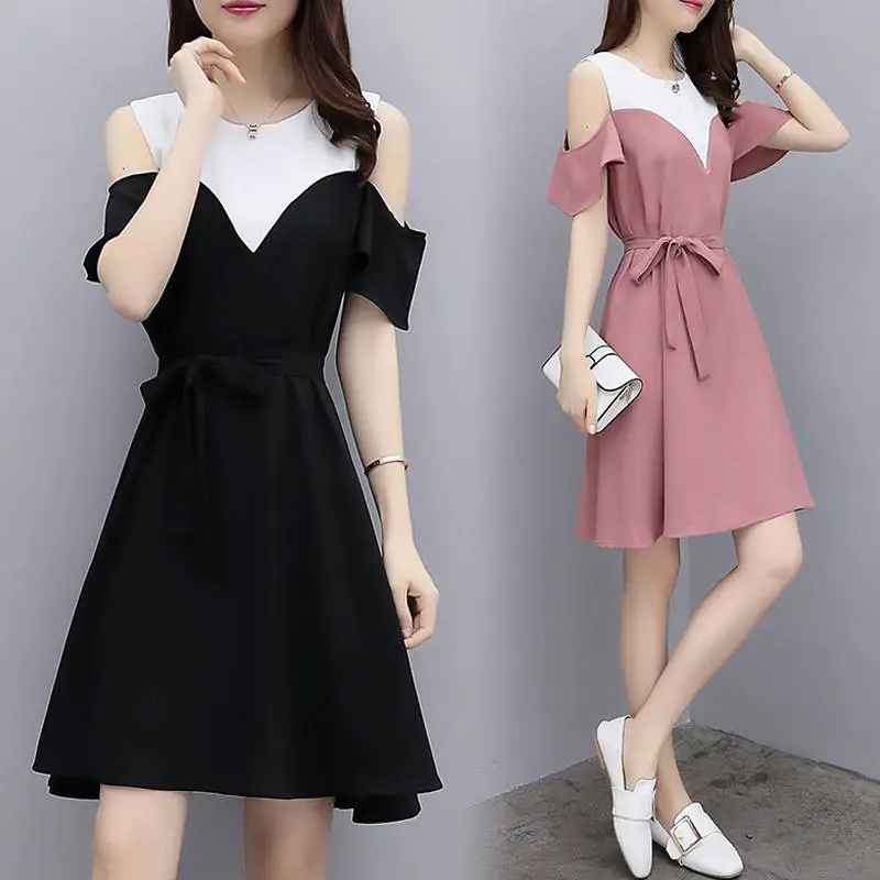 服装批发代理抽褶显瘦褶皱中长裙子一元购衣服