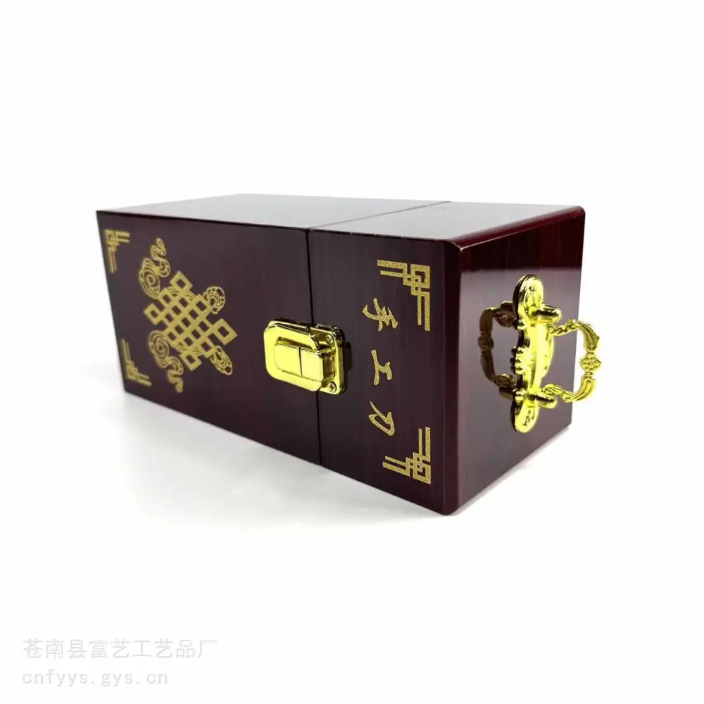 首饰木盒 熊胆粉木盒包装 实木烤漆木盒 xo白酒木盒