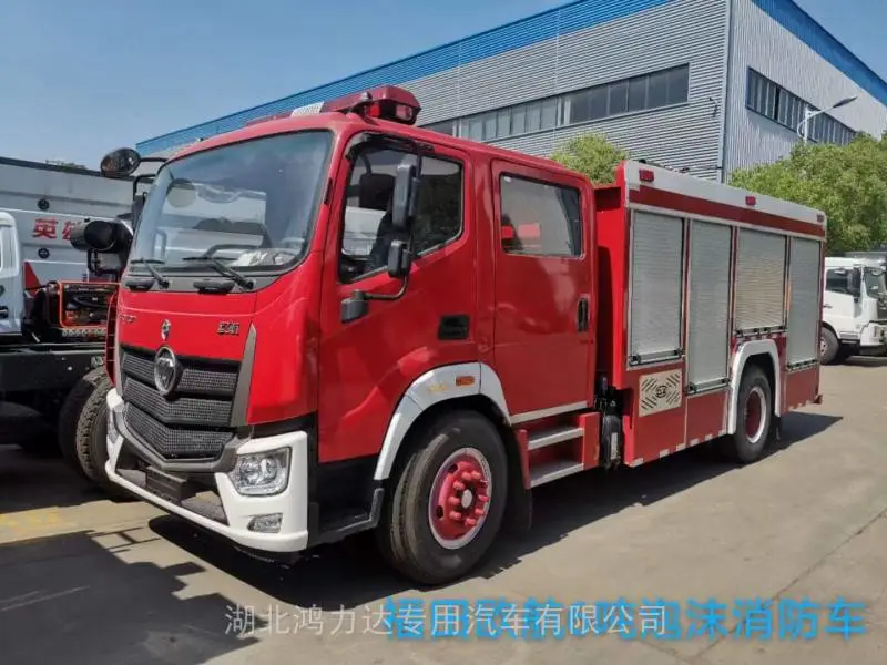东风多利卡抢险消防车:高原救援的守护者,驰骋在雪域的烈焰先锋