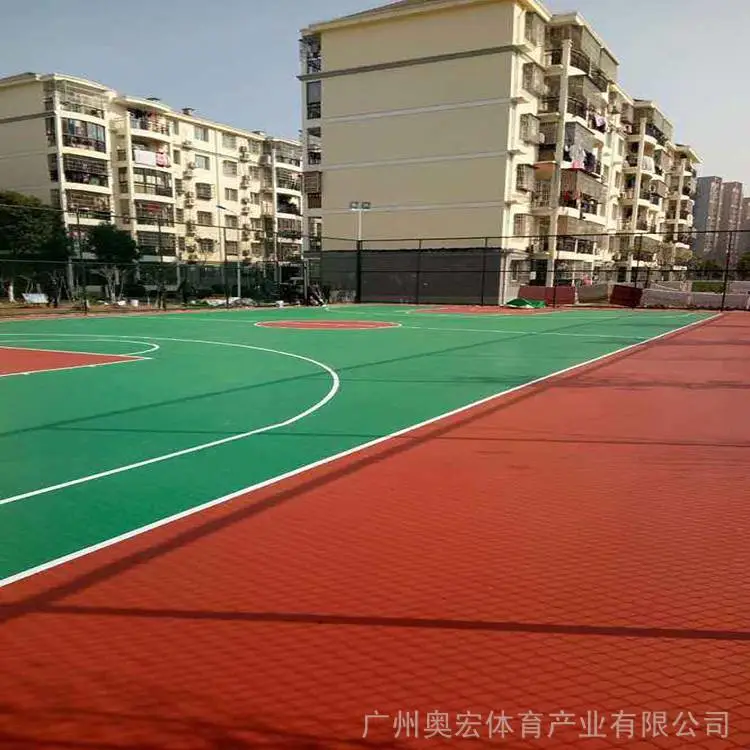 九江硅pu篮球场 九江篮球场施工价格 篮球场塑胶地