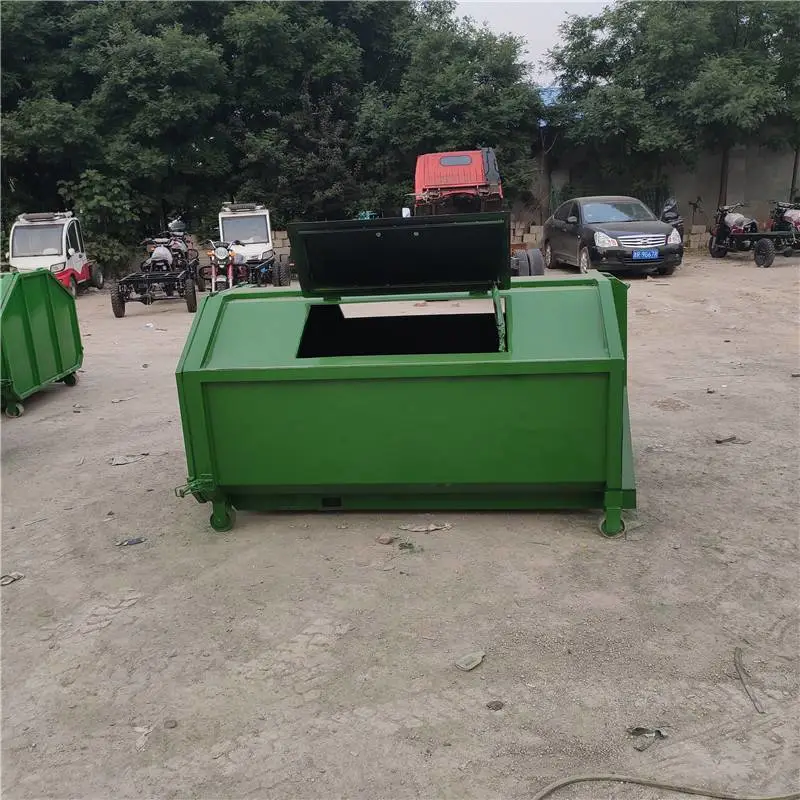 铁皮垃圾箱多少钱一个 长安勾臂垃圾车厂家 户外铁皮垃圾箱